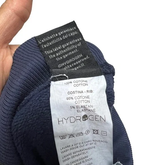 Hydrogen Italy Luxury Blue‎ Military Fitness Jogger